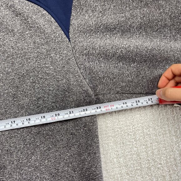 Y2K Montreal Canadiens NHL Hoodie Hockey Men L Activewear Sports Grey / Blue - Picture 7 of 14